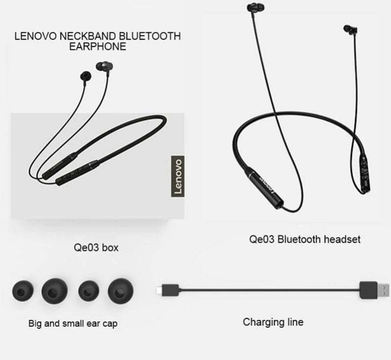 Lenovo Bluetooth NeckBand QE-03