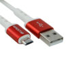 کابل تبدیل USB به MicroUSB کینگ استار مدل k72A طول 1.2 متر